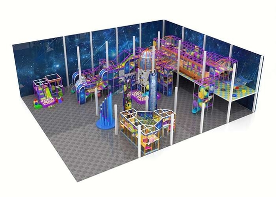Komercyjne centrum zabaw dla dzieci Wyposażenie placów zabaw ze ścianą wspinaczkową