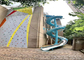 Sztuczny plac zabaw z włókna szklanego Sztuczna ściana wspinaczkowa z automatycznym systemem asekuracji