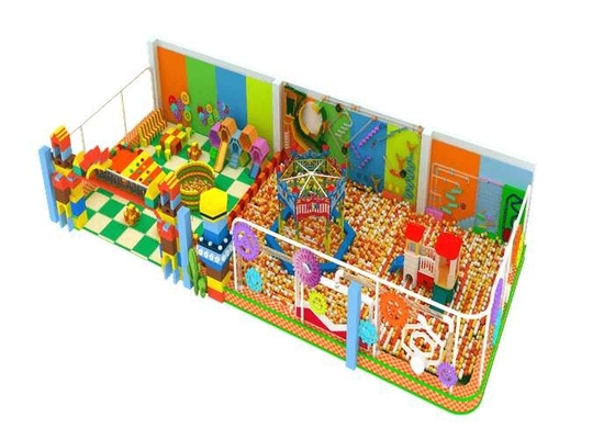 4m Wysokość Miękkie zabawki Wyposażenie placów zabaw Basen z piłeczkami Interaktywna ściana z piłeczkami dla małych dzieci