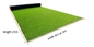SGS Ciemnozielona mata podłogowa z zielonej trawy o wysokiej gęstości Sztuczna 4 * 25 m PE PP