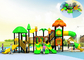 Sprzęt do zabaw dla dzieci OEM z tworzywa sztucznego, antypoślizgowy plac zabaw Jungle Gym na świeżym powietrzu