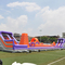 Outdoor Kids Inflatable Bouncer Anti UV z wieloma przeszkodami Zatwierdzony przez TUV