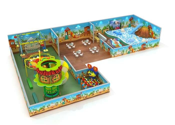 Commercial Soft Play Indoor Equipment Plac zabaw Basen z piłeczkami z torem przeszkód